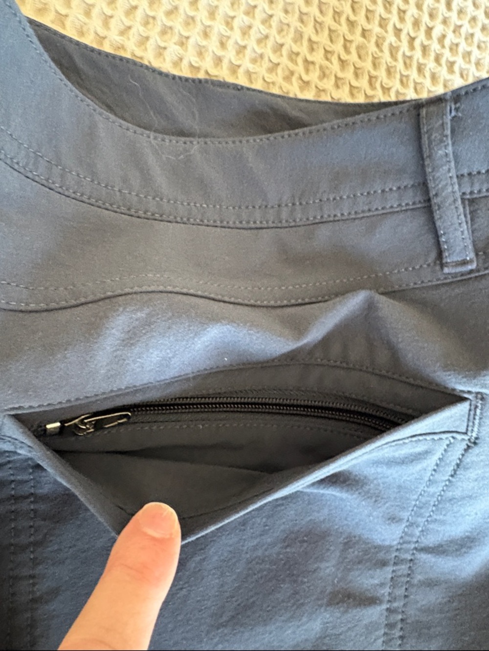 72 Hour 5 pocket men’s Proof Pants in Navy size 38x32 - Picture 7 of 8